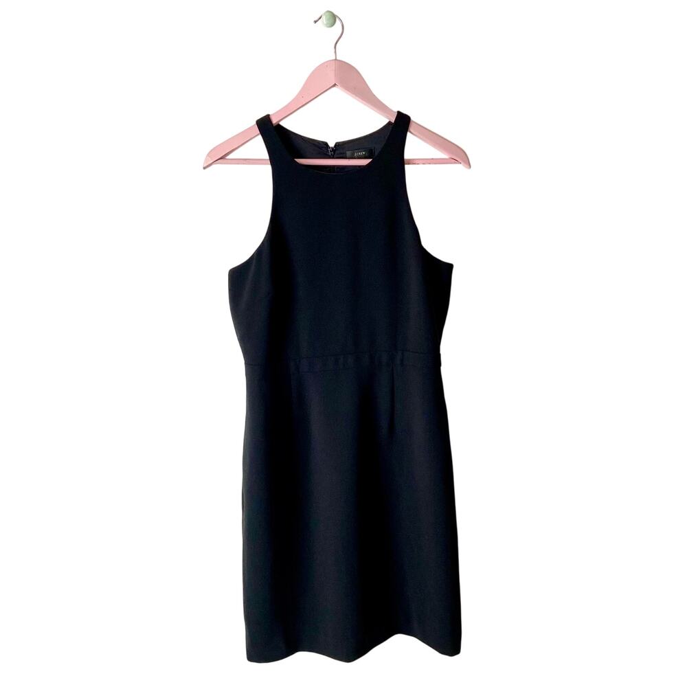 J. Crew Black Pencil Dress